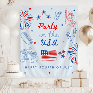 Party In The Usa Banner Fourth Of July Banner 4th Of July Decorations Party In The Usa Decorations Independence Day Sign Custom Banner 1781168086606.png