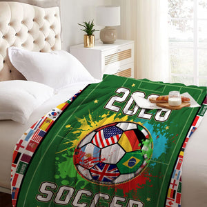 World Soccer 2026 Throw Blanket Soccer Season Game Day Blanket For Boys Soft Flannel Football Fan Blanket For Couch Bed 2026 World Cup Decor Gift For Men Women Kids 1781231735743.jpg