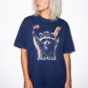 Comfort Colors Feral  Free Racoon Shirt 4th Of July Shirt Usa Independence Day Shirt Funny Raccoon Tee Patriotic Shirt July 4th Gift 1781232075104.jpg