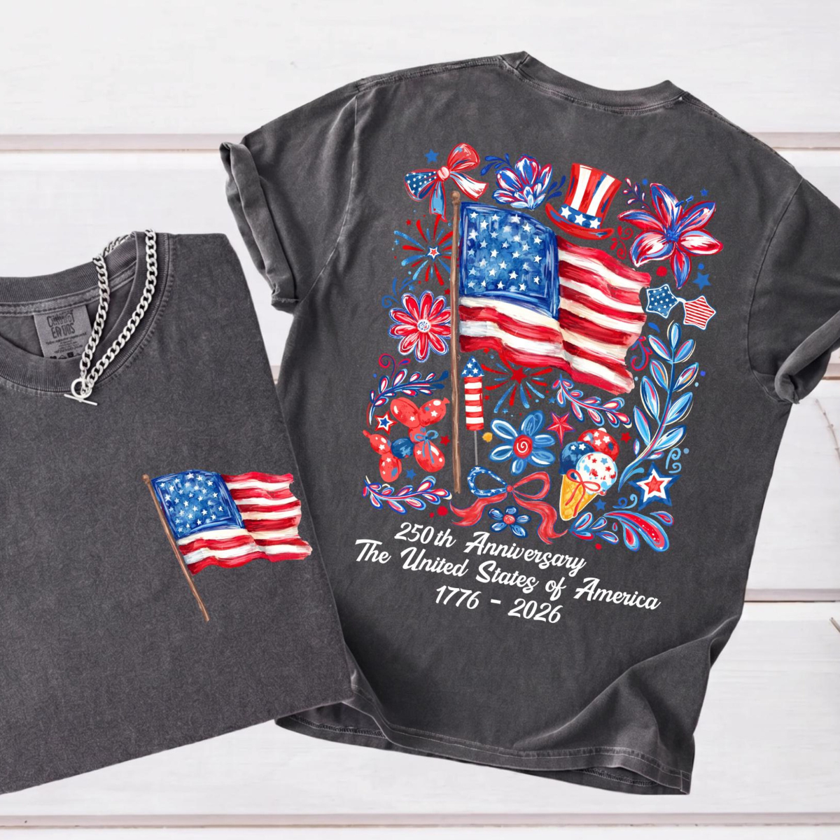 Comfort Colors Usa 250th Anniversary Shirt 4th Of July Back Graphic Tee Independence Day Gif Floral American Flag T Shirt 1781234804922.png
