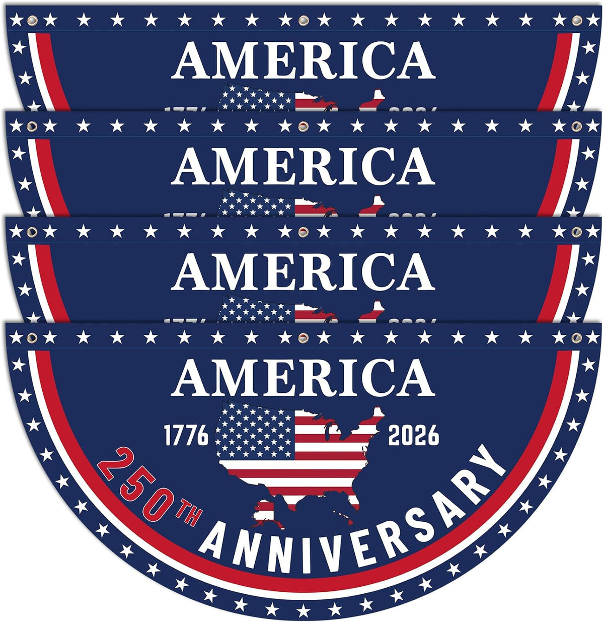 America Anniversary Fan Flag Usa 1776 2026 Patriotic Fan Flag American 4th Of July Banner Independence Day Decoration For Garden Outdoor 1781237333700.jpg
