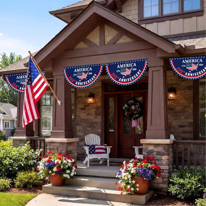 America Anniversary Fan Flag Usa 1776 2026 Patriotic Fan Flag American 4th Of July Banner Independence Day Decoration For Garden Outdoor 1781237333856.jpg