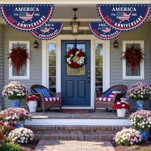 America Anniversary Fan Flag Usa 1776 2026 Patriotic Fan Flag American 4th Of July Banner Independence Day Decoration For Garden Outdoor 1781237334460.jpg