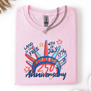 Family Matching 4th Of July Shirts Usa 250th Anniversary Shirts Land Of The Free Tee Patriotic Family Outfits Red White Blue Family Set 1781238799677.jpg