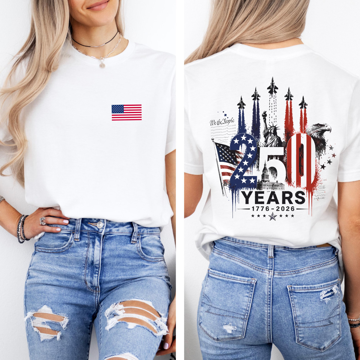 America 250 Shirt 1776 To 2026 Fighter Jet Tee Front And Back Print Patriotic Top 4th Of July Shirt 250 Years Of Freedom Usa Graphic 1781247257137.png