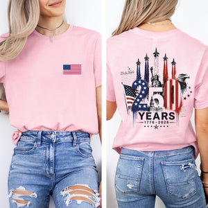America 250 Shirt 1776 To 2026 Fighter Jet Tee Front And Back Print Patriotic Top 4th Of July Shirt 250 Years Of Freedom Usa Graphic 1781247263347.jpg