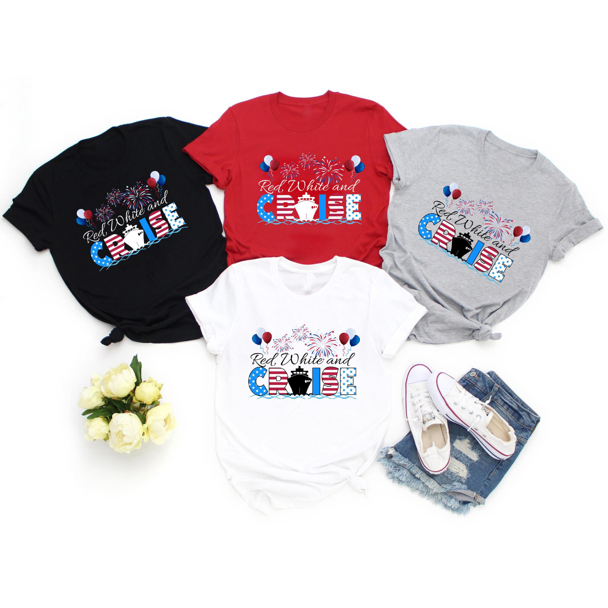 Red White And Cruise Shirt 4th Of July Cruise Shirts Fourth Of July Cruise Squad 2025 Tshirt Matching Cruise Shirts Family Vacation Shirt 1781248094226.png