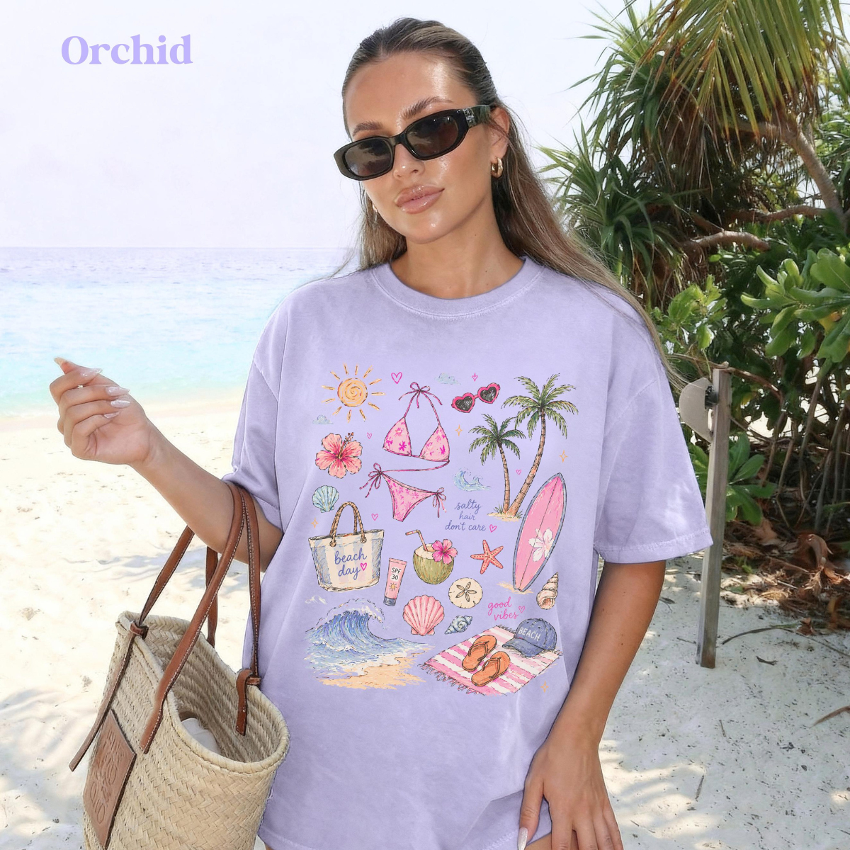 Beach Summer Vacation Shirt Seashell Bikini Tees Comfort Colors Summer Shirt Beach Vacation Shirt Tropical Shirt 1781255255835.png