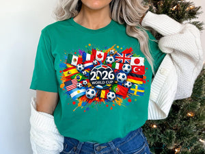 World Soccer 2026 T Shirt Adult Youth Toddler Game Usa Flag Clothing  Soccer Cup Fan Tee 1781322566235.jpg