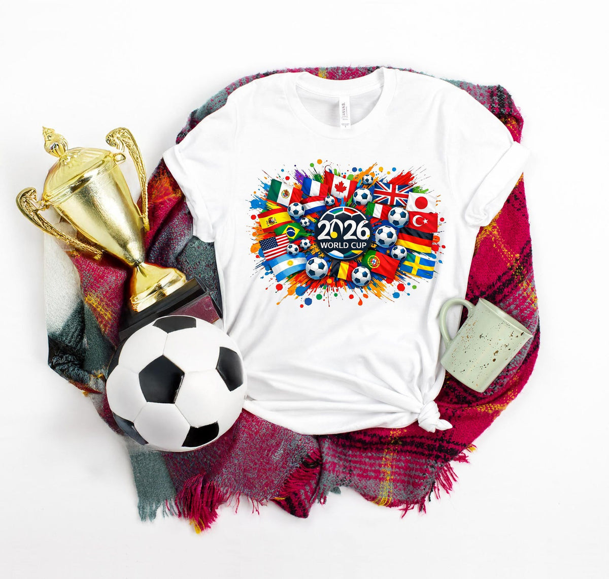 World Soccer 2026 T Shirt Adult Youth Toddler Game Usa Flag Clothing  Soccer Cup Fan Tee 1781322566248.jpg