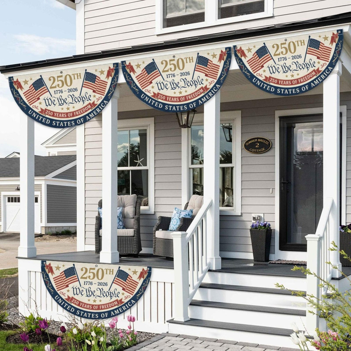 Usa 250th Birthday Bunting Flag We The People Patriotic Porch Decor Independence Day Fan Banner America 1776 2026 1781490681945.jpg