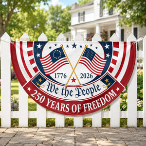 Patriotic Semicircle Banner We The People American Flag Banner America 250th Anniversary Door Decor 4th Of July Celebration Gift 1781493161682.jpg