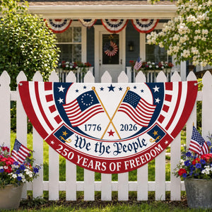 Patriotic Semicircle Banner We The People American Flag Banner America 250th Anniversary Door Decor 4th Of July Celebration Gift 1781493161768.jpg