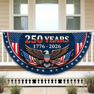 America 250th Anniversary Patriotic Bunting Banner1776 2026 Let Freedom Ring Porch Decor250th Anniversary Usa Semi Circular Flag 1781493589081.jpg