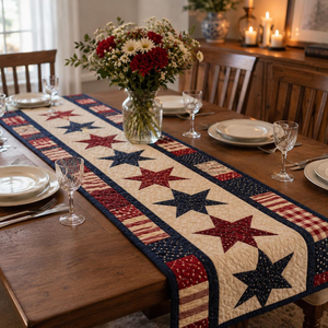 Patriotic Stars Table Runner Quilted Americana Table Decor Red White And Blue Stripes Runner 4th Of July Dining Decor Independence Day Gift 1781498890537.png