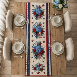 Patriotic Stars Table Runner Quilted Americana Table Decor Red White And Blue Stripes Runner 4th Of July Dining Decor Independence Day Gift 1781509029503.jpg