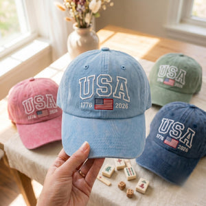 Embroidered Usa Flag Hat Retro American Pride Cap 1776 2026 1781509074563.jpg