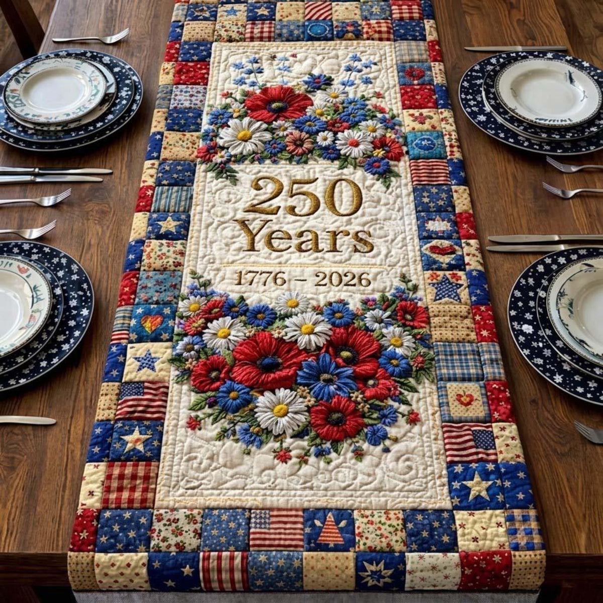 Patriot Floral Palette Quilted Table Runner Usa 250th Year Freedom Celebration Runner Fourth Of July Table Runner 1781509734872.jpg