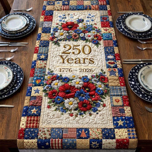 Patriot Floral Palette Quilted Table Runner Usa 250th Year Freedom Celebration Runner Fourth Of July Table Runner 1781509734872.jpg