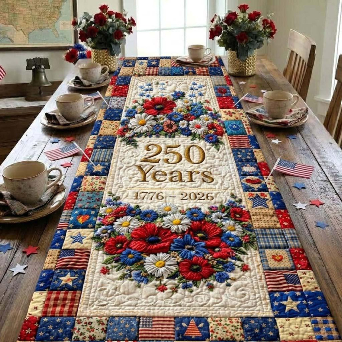 Patriot Floral Palette Quilted Table Runner Usa 250th Year Freedom Celebration Runner Fourth Of July Table Runner 1781509735249.jpg