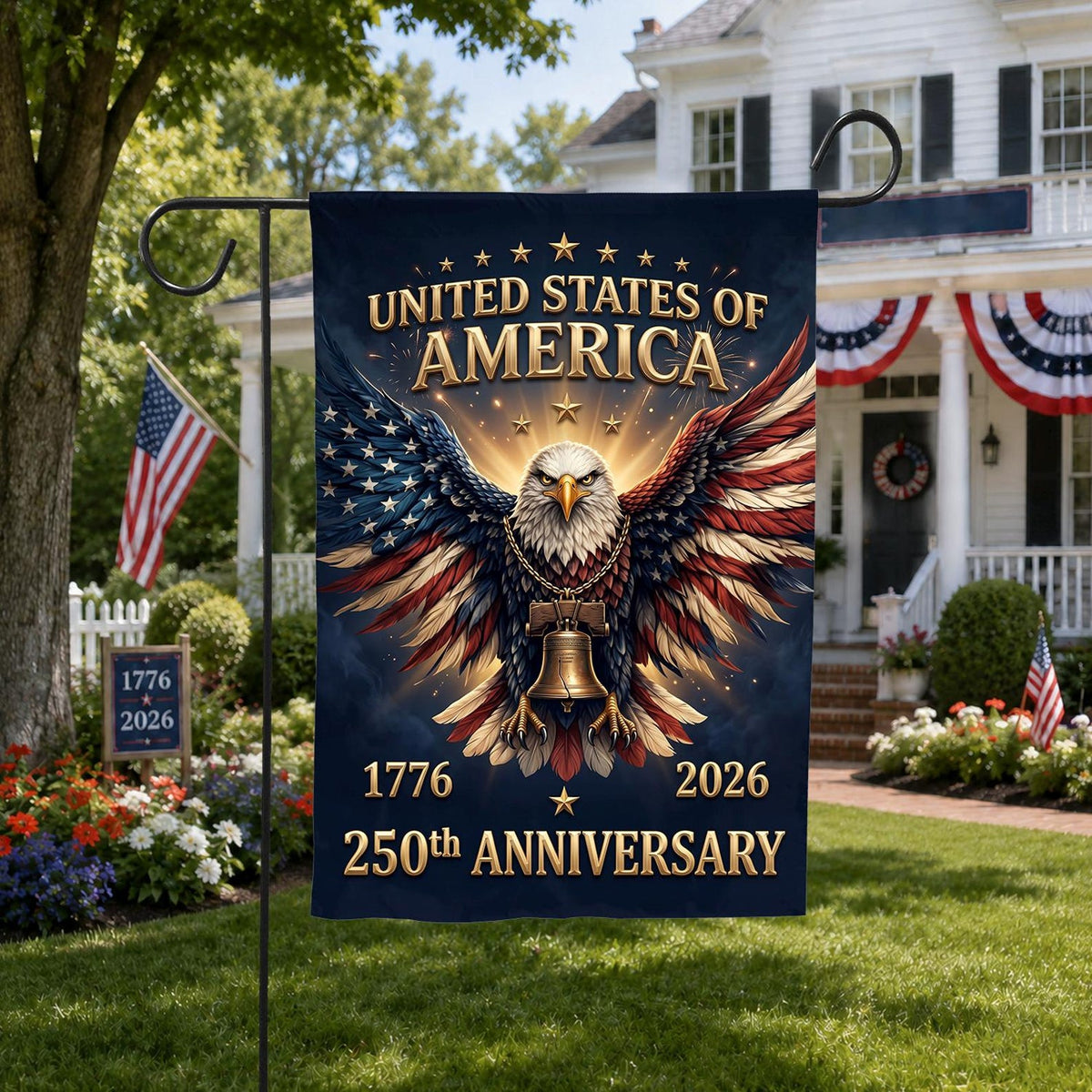 250th Anniversary Usa Flag Made In Usa American Flag Double Sided Independence Day 4th Of July Patriotic Decor Garden Decor Home Decor 1781509755546.jpg