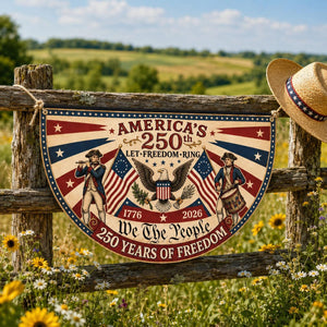 Usa 250th Anniversary Patriotic Semi Circle Flag America 1776 2026 Freedom Porch Decor Independence Day Banner 1781509878030.jpg