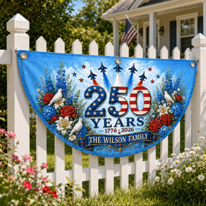Personalized 250th Anniversary Banner Custom Family Name Patriotic Bunting Flag Usa 1776 2026 Porch Decor 4th Of July Flag 1781518549768.jpg