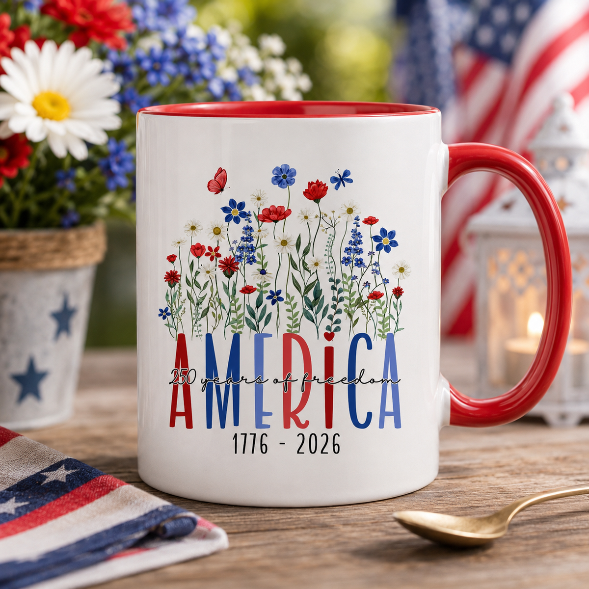 America 250 Mug 250 Years Semiquincentennial Floral Patriotic Coffee Mug Independence Day Mug Mc00063 1781582412236.png