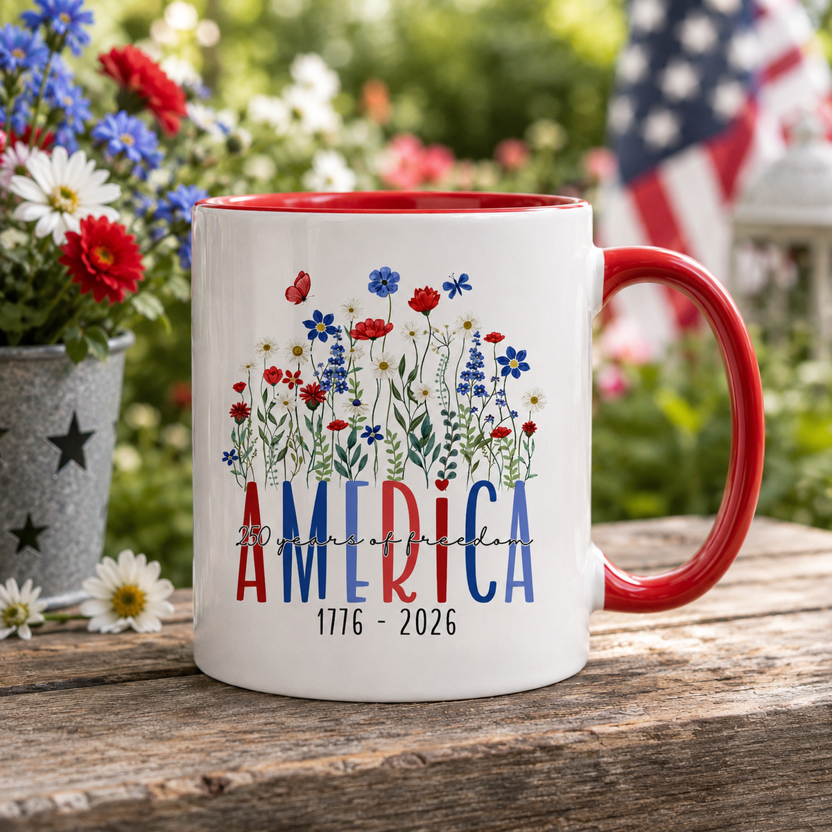 America 250 Mug 250 Years Semiquincentennial Floral Patriotic Coffee Mug Independence Day Mug Mc00063 1781582412270.png