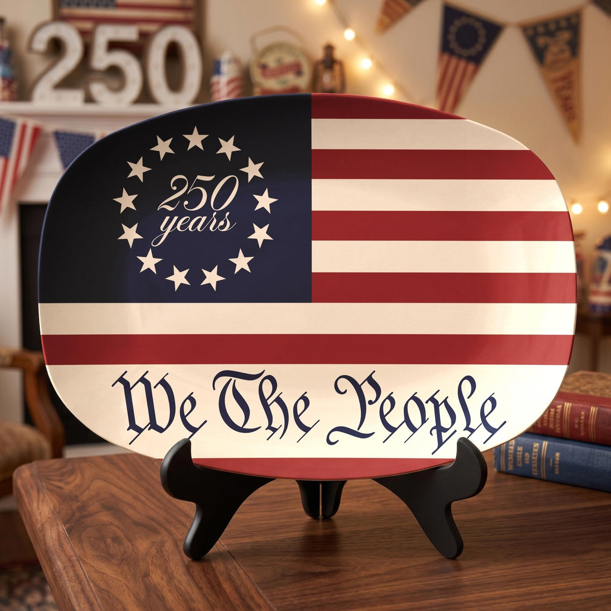 250 Years America We The People Platter Celebrate 250th Anniversary Usa Plate Patriotic Gift 4th Of July Decor 1776 2026 Patriotic Decor 1781583131156.jpg
