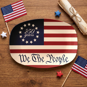 250 Years America We The People Platter Celebrate 250th Anniversary Usa Plate Patriotic Gift 4th Of July Decor 1776 2026 Patriotic Decor 1781583131516.jpg