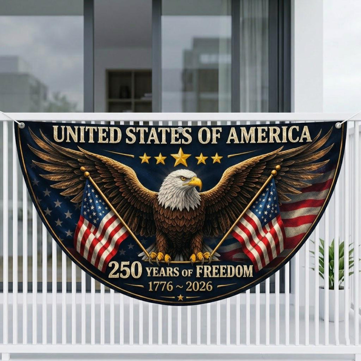 Patriotic Eagle Bunting America 250th Anniversary Decor Usa Banner July 4th Porch Decor 1781594680019.jpg