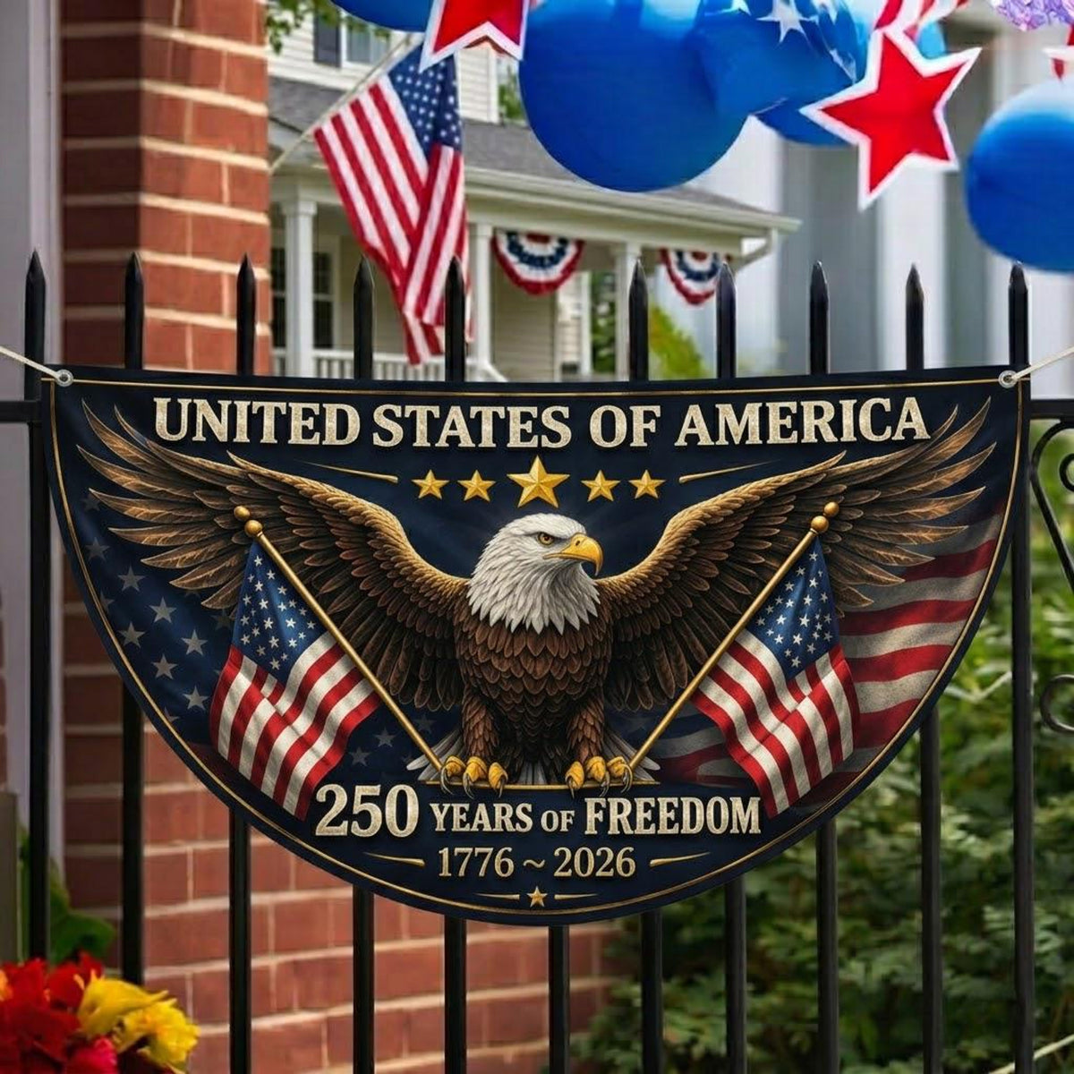 Patriotic Eagle Bunting America 250th Anniversary Decor Usa Banner July 4th Porch Decor 1781594680126.jpg
