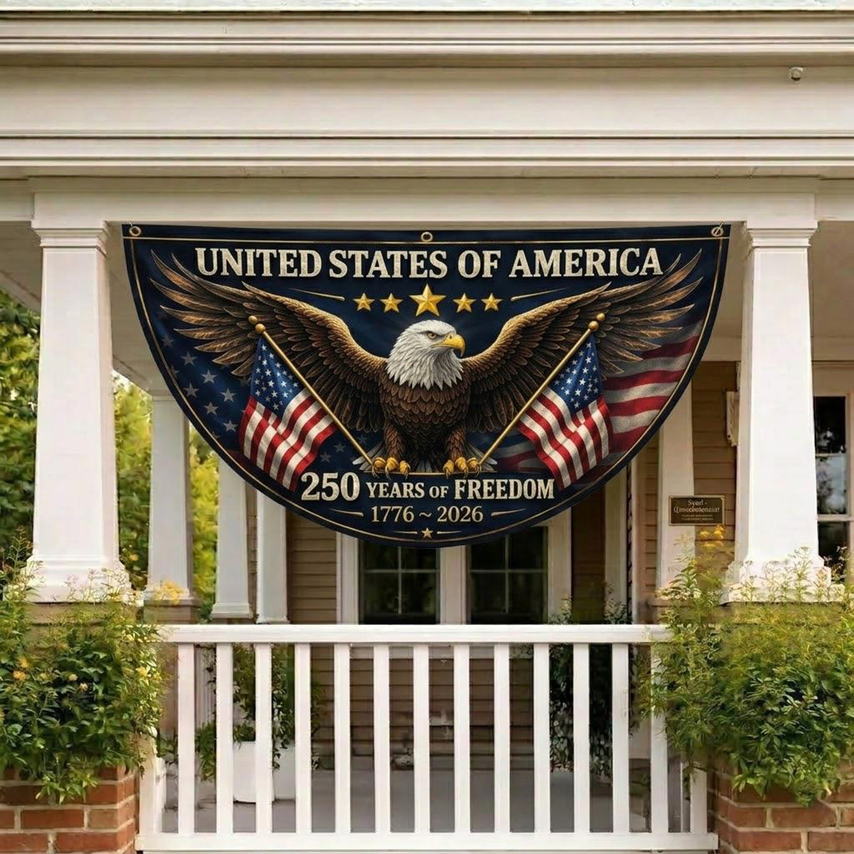 Patriotic Eagle Bunting America 250th Anniversary Decor Usa Banner July 4th Porch Decor 1781594680230.jpg
