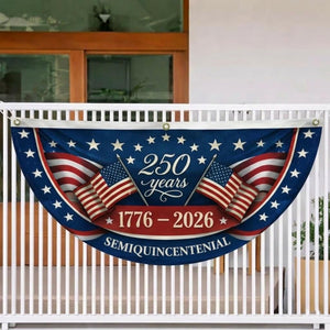 America 250th Anniversary Porch Banner Patriotic Bunting Flag Usa 1776 2026 Decor 1781594896492.jpg