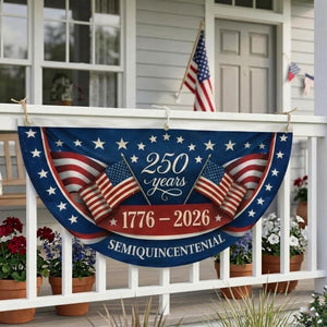 America 250th Anniversary Porch Banner Patriotic Bunting Flag Usa 1776 2026 Decor 1781594896691.jpg