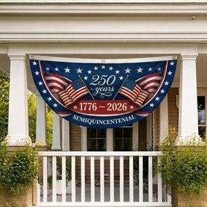 America 250th Anniversary Porch Banner Patriotic Bunting Flag Usa 1776 2026 Decor 1781594896761.jpg