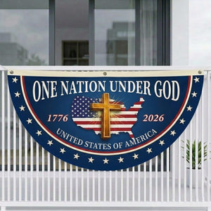 Christian Patriotic Banner One Nation Under God Usa 250th Anniversary Decor 1781595054011.jpg