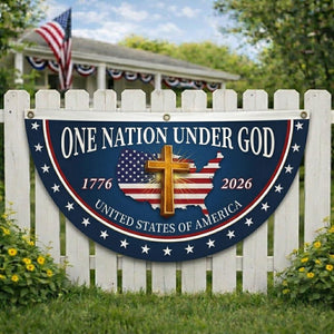 Christian Patriotic Banner One Nation Under God Usa 250th Anniversary Decor 1781595054589.jpg