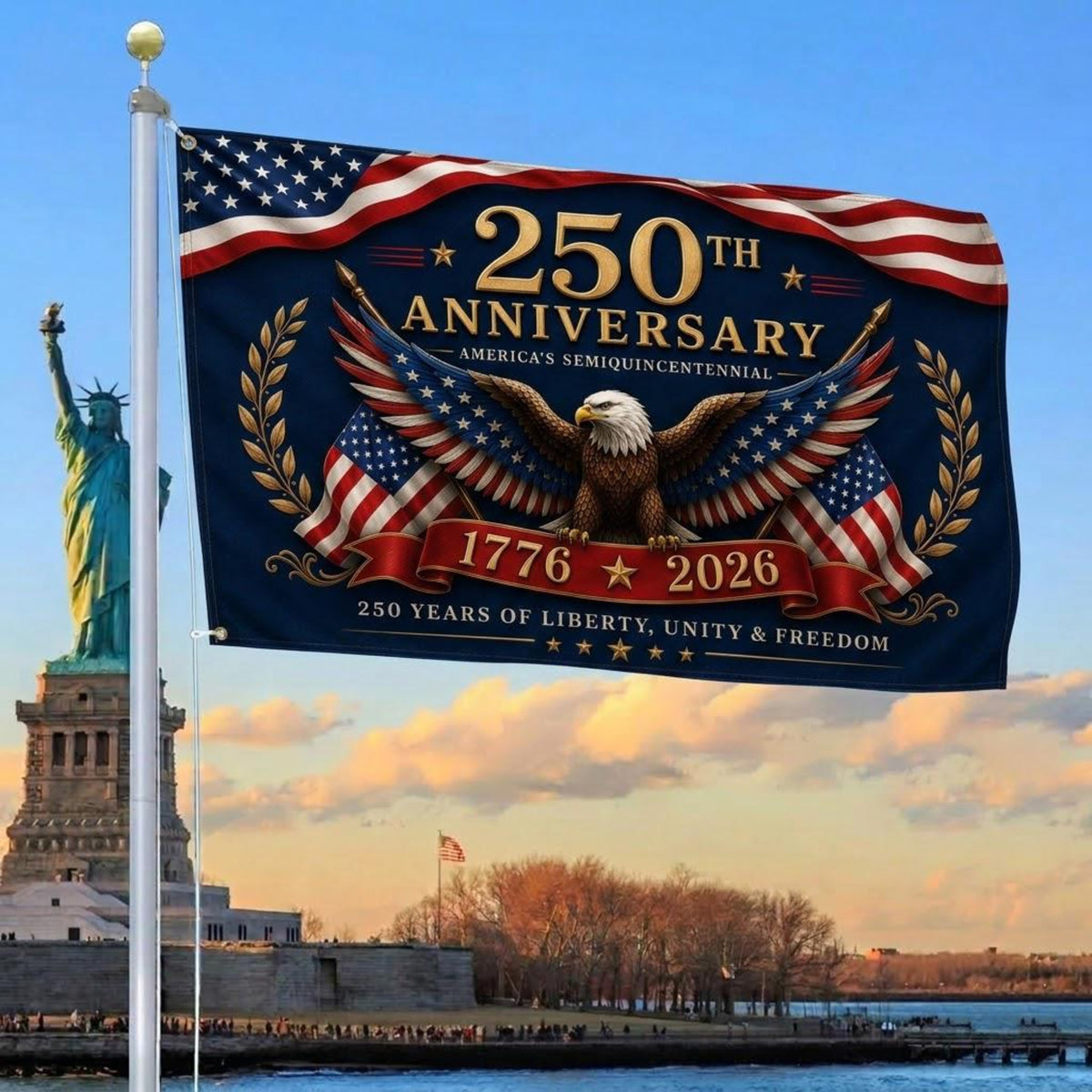 250th Anniversary Flag America 250 Banner Patriotic Eagle Flag 1776 2026 Anniversary Home Decor Usa Freedom Flag 1781596387040.jpg