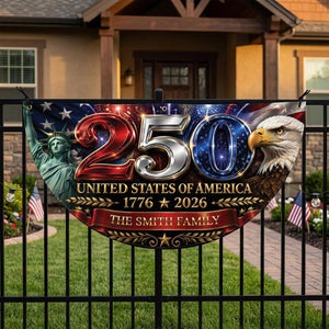 America 250th Anniversary Patriotic Bunting Banner1776 2026 Let Freedom Ring Porch Decor250th Anniversary Usa Semi Circular Flag 1781597727557.jpg