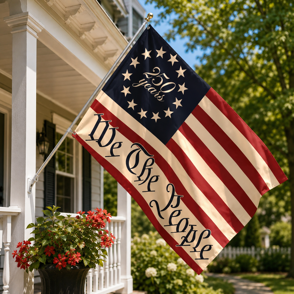 250 Years America We The People House Flag Celebrate 250th Anniversary Usa Flag United States Patriotic Flag 1776 2026 Flag 13 Stars 1781598054153.png