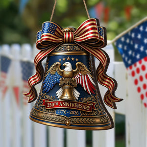 Usa 250th Anniversary Wooden Sign Liberty Bell Sign 1776 2026 Decor Patriotic Door Hanger 4th Of July Door Independence Day Wall Hanging 1781598279095.jpg