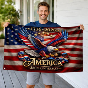 American Flag 1776 2026 Banner Patriotic Eagle Flag Decor 250 Years Of Freedom Usa Outdoor Flag 1781599686400.jpg