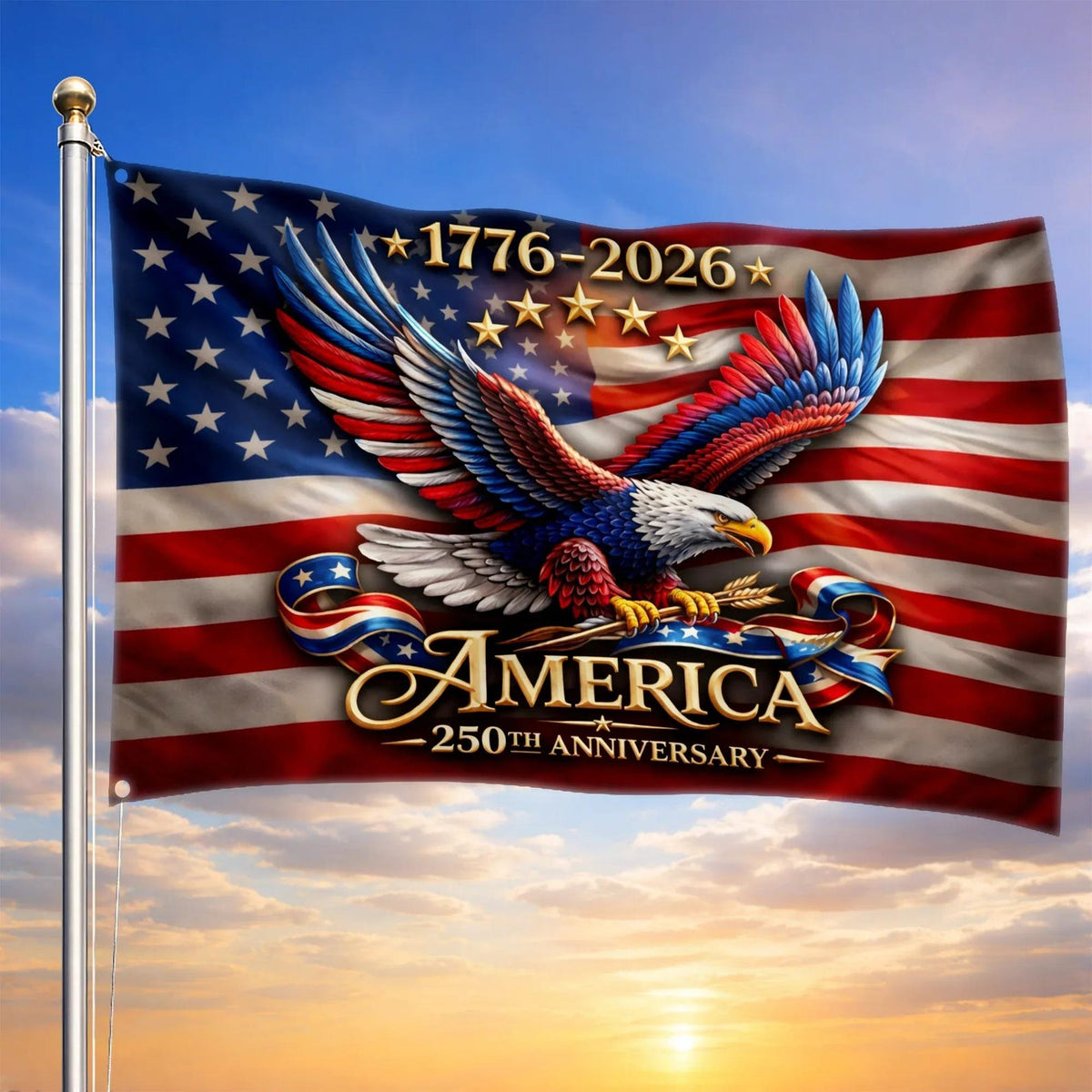 American Flag 1776 2026 Banner Patriotic Eagle Flag Decor 250 Years Of Freedom Usa Outdoor Flag 1781599686408.jpg