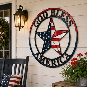 God Bless America Metal Wall Art Patriotic Star Wall Decor American Flag Metal Sign Usa Porch Decor Veterans Day Gift 1781599786853.png