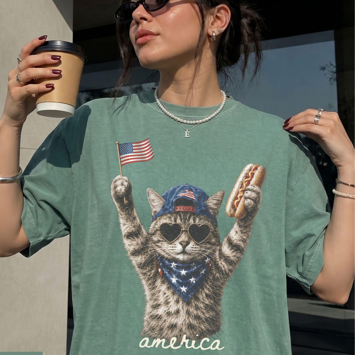 Patriotic Cat Shirt Cat Lover Gift 4th Of July Shirt America Tee Independence Day Graphic Comfort Colors Shirt 1781602709410.png