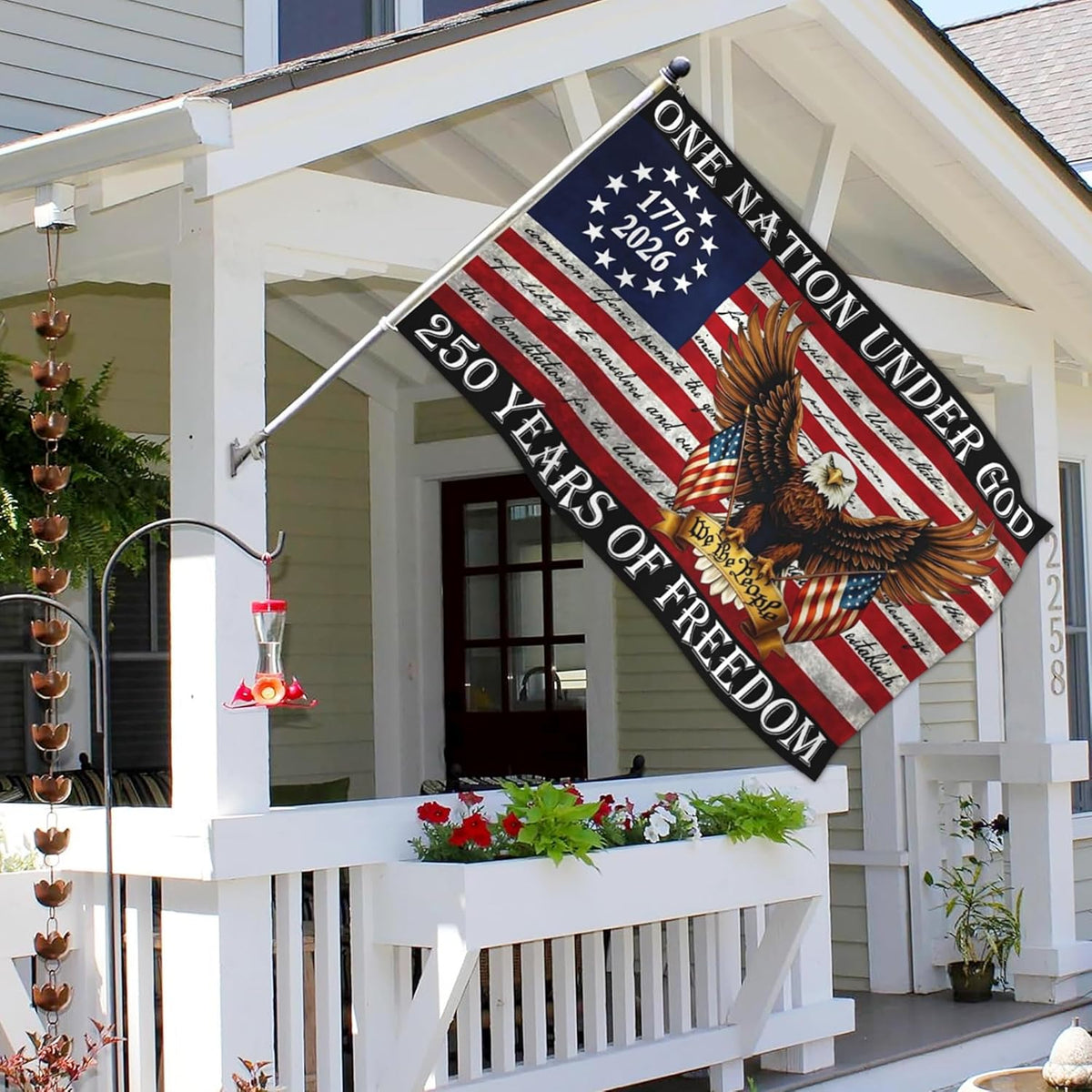 250th Anniversary Usa Flag 250 Year American Anniversary Flag Patriotic 4th Of July Yard American Flags For Outside Double Sided Outdoor Merchandise Banner Decorations 1781664416020.jpg