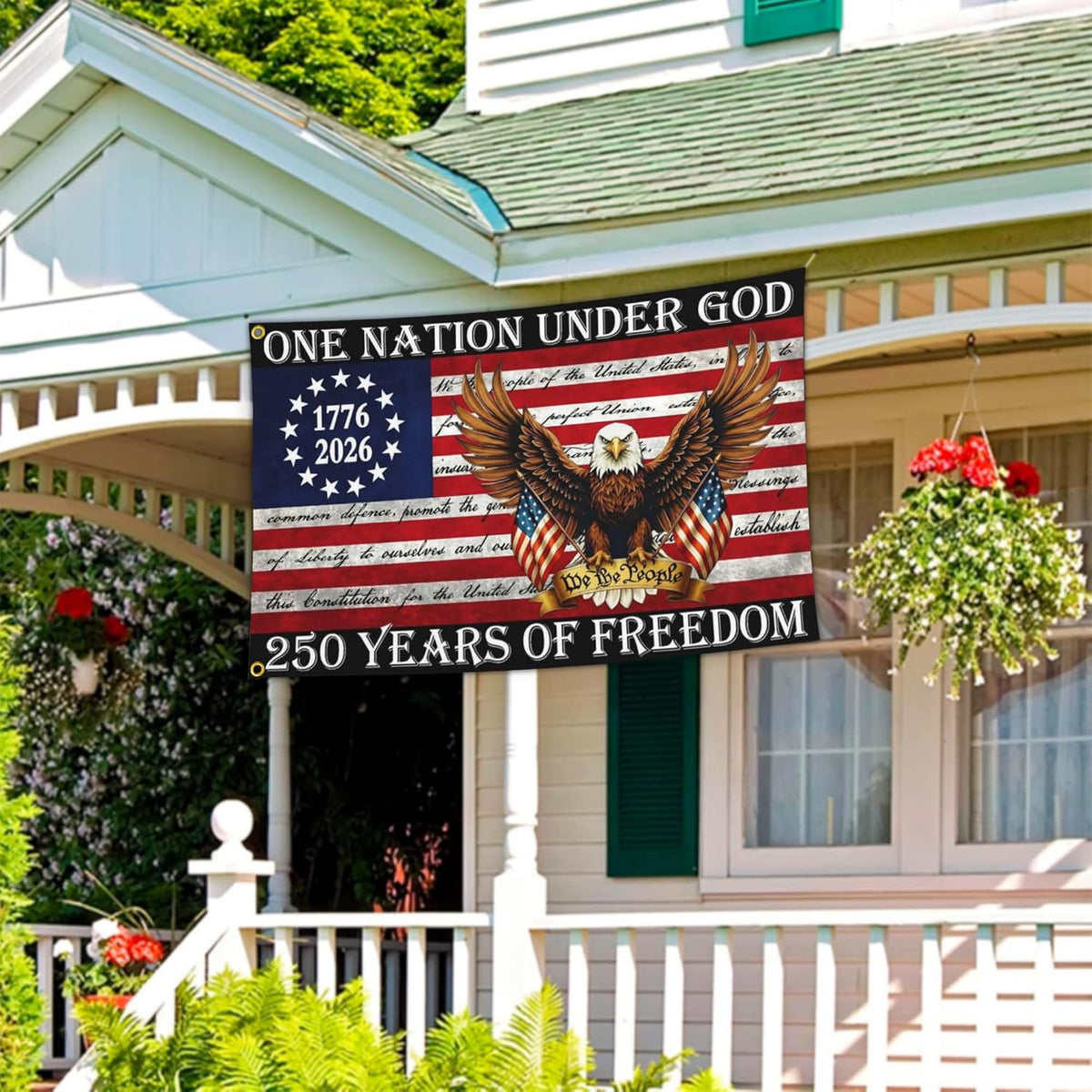 250th Anniversary Usa Flag 250 Year American Anniversary Flag Patriotic 4th Of July Yard American Flags For Outside Double Sided Outdoor Merchandise Banner Decorations 1781664416070.jpg