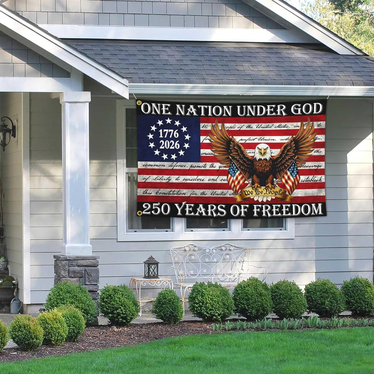 250th Anniversary Usa Flag 250 Year American Anniversary Flag Patriotic 4th Of July Yard American Flags For Outside Double Sided Outdoor Merchandise Banner Decorations 1781664416083.jpg